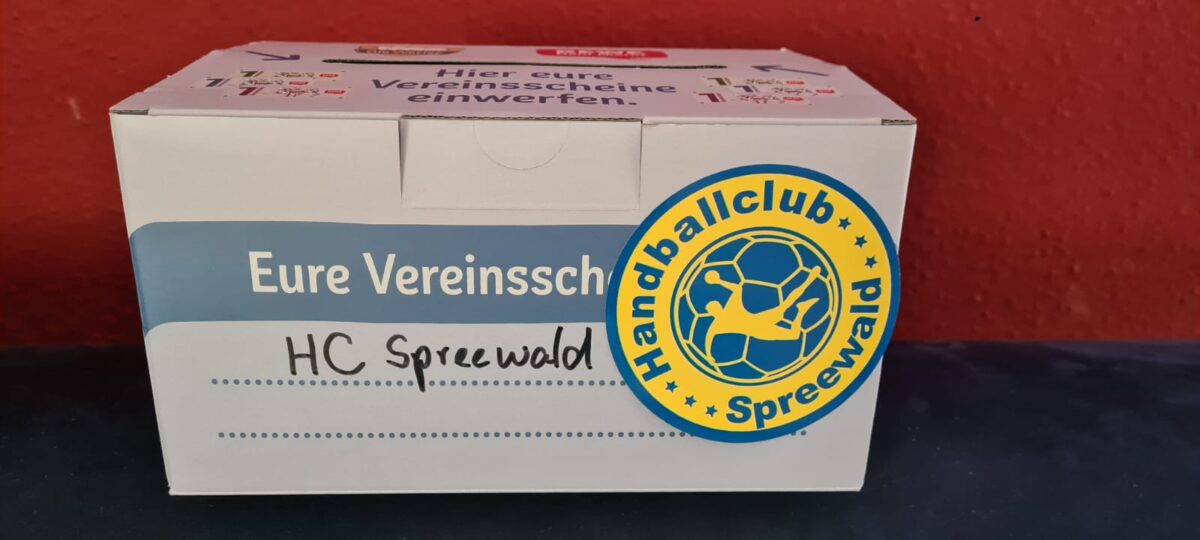REWE Scheine für Vereine 2023 / HC Spreewald